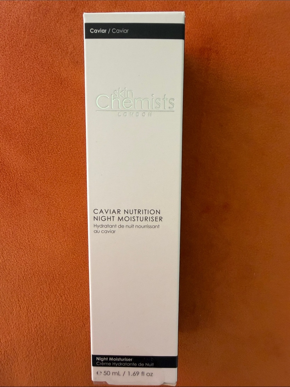 NEW SkinChemists Caviar Nourishing Moisturiser Face Cream 50ml